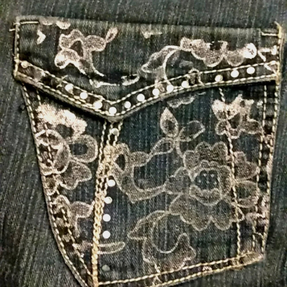 Tough Club embellished straight leg stretch jeans - Picture 5 of 5